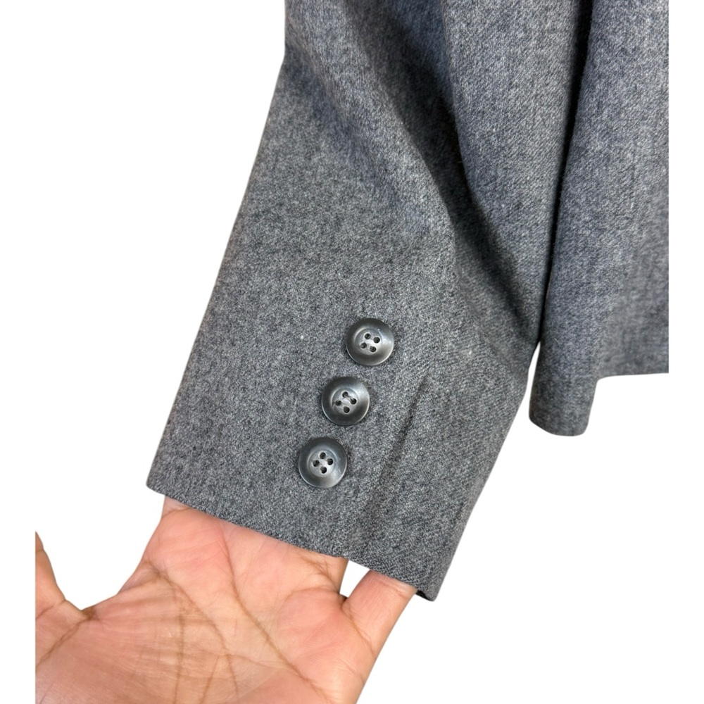 Pendleton 100% Virgin Wool Blazer Gray Tailored J… - image 4